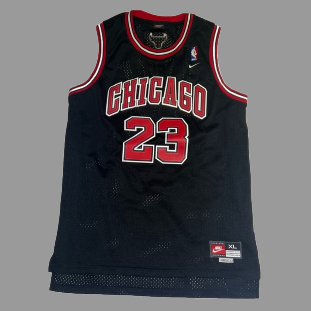 Michael Jordan Chicago Bulls Vintage Nike Team Basketball Jersey
